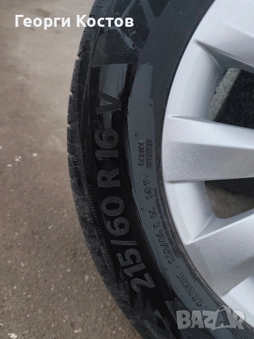 Летни гуми 215/60/16, снимка 4 - Гуми и джанти - 54117607