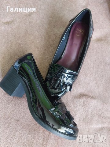 Лоуфъри "INSOLIA"- естествена кожа , снимка 3 - Дамски обувки на ток - 40807768