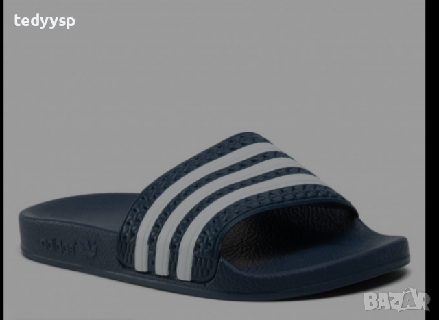 adidas - Adilette Bleumarin 288022, Мъжки, Син, снимка 9 - Джапанки - 36553287