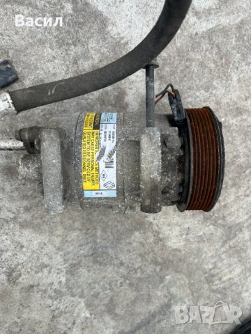 Компресор климатик Renault Megane Scenic 1.9 DCI 1.9dci Рено Меган Сценик 1.9 ДЦИ 1.9дци reno, снимка 1