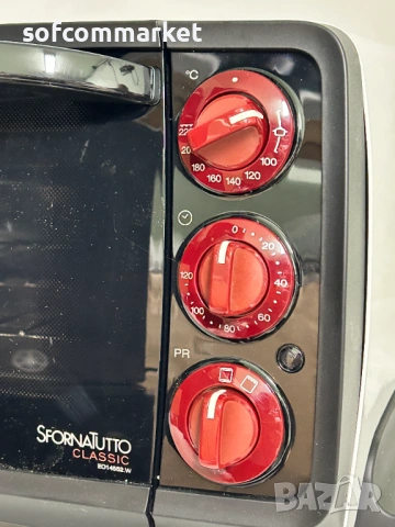 Мини фурна Delonghi 14 литра 1400W, снимка 4 - Печки, фурни - 53900269