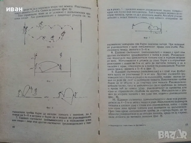 Индивидуална подготовка на футболиста - В.Ангелов,Н.Аладжов - 1973г., снимка 6 - Енциклопедии, справочници - 48537400
