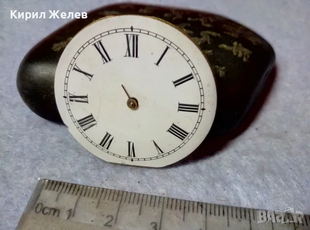 МЕХАНИЗЪМ с ПОРЦЕЛАНОВ РИМСКИ ЦИФЕРБЛАТ от СТАР КОЛЕКЦИОНЕРСКИ ШВЕЙЦАРСКИ ДЖОБЕН ЧАСОВНИК 30163, снимка 5 - Антикварни и старинни предмети - 48575228