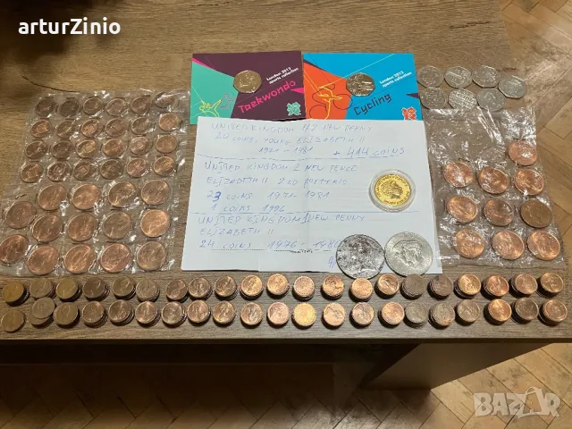 United kingdom coinss, снимка 8 - Нумизматика и бонистика - 47810362