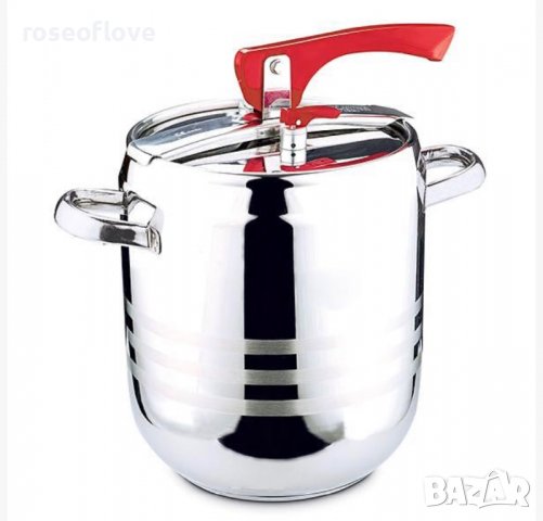 НОВА тенджера под налягане от нераждаема стомана 7 литра