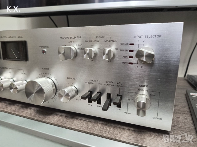 Scott 480A усилвател , снимка 4 - Ресийвъри, усилватели, смесителни пултове - 52703043