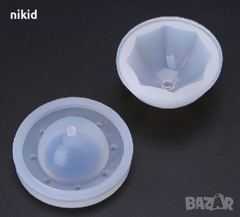 3D Чадър 4 части силиконов молд форма фондан шоколад смола декор, снимка 5 - Форми - 37432038