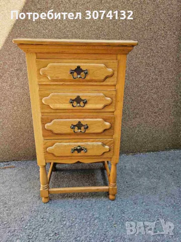 Масивен дъбов скрин в стил Рустик