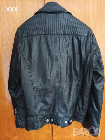 Мъжко кожено яке , снимка 7 - Якета - 50243624