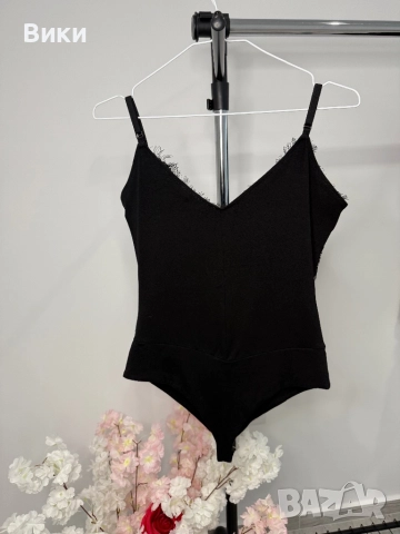 Алеса Alessa черно боди размер М, снимка 6 - Корсети, бюстиета, топове - 52113958