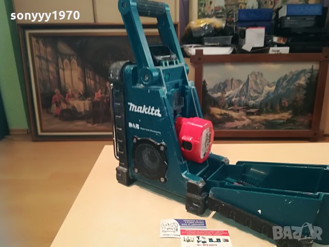 makita-строително радио-внос англия, снимка 18 - Радиокасетофони, транзистори - 29413419