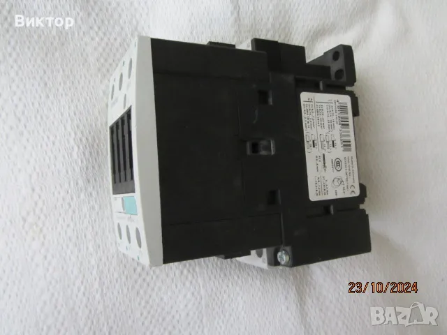 Контактор Siemens Sirius - 22 kW, снимка 5 - Резервни части за машини - 47738887