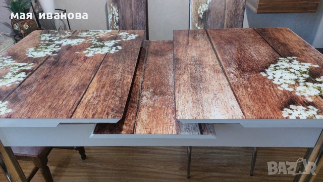 Кухненска маса 130/80, снимка 5 - Маси - 50590745