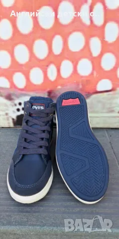 Английски детски кецове-LEVI'S, снимка 7 - Детски маратонки - 49926796