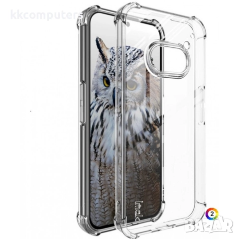 Nothing Phone (2a) IMAK Силиконов Калъф и Протектор