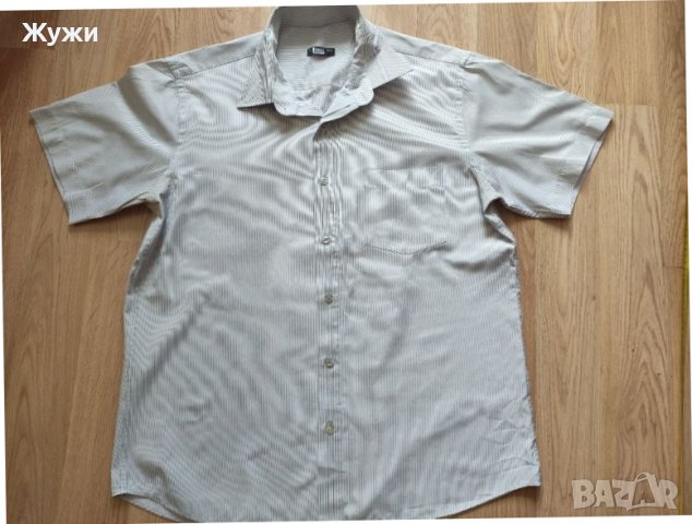 Мъжка риза Л размер, снимка 2 - Ризи - 37135566