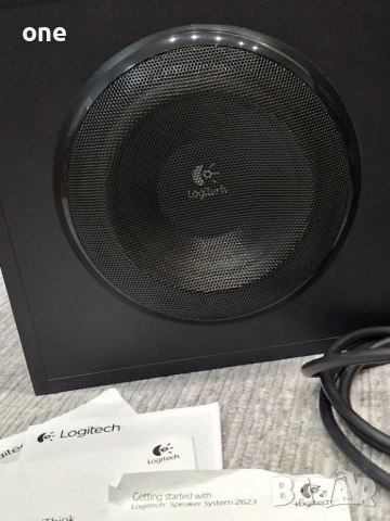 Logitech Z623 2.1-канал 200W THX колони, снимка 5 - Тонколони - 54304920