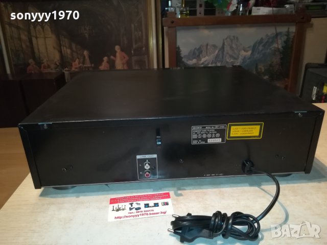sony cdp-c425 cd player-made in japan 2901221934, снимка 11 - Декове - 35603645