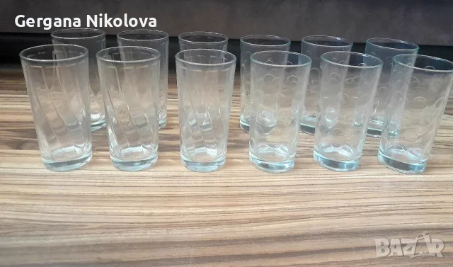 Стъклени чаши за вода и алкохол , снимка 11 - Чаши - 55835422