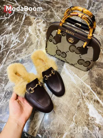 Gucci дамски комплекти Различни цветове , снимка 6 - Чехли - 48371377