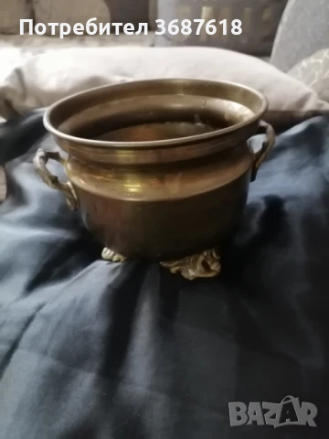 Съд месинг, снимка 3 - Антикварни и старинни предмети - 51205650