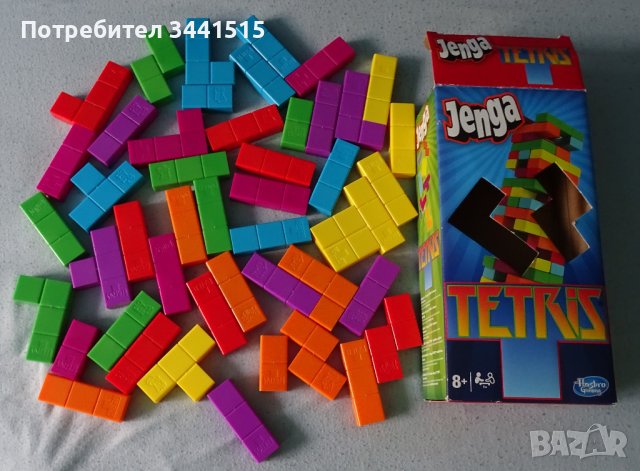 Jenga Tetris Hasbro , снимка 3 - Игри и пъзели - 37410425