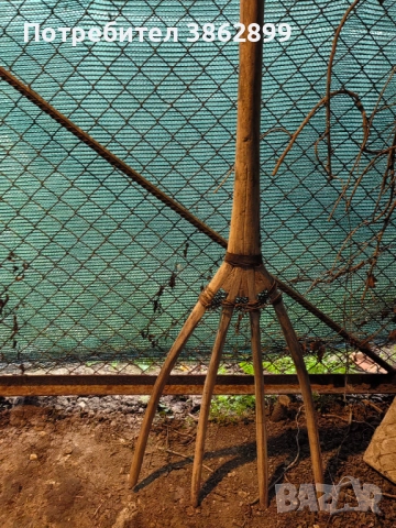 Дървена вила, снимка 3 - Антикварни и старинни предмети - 52584719