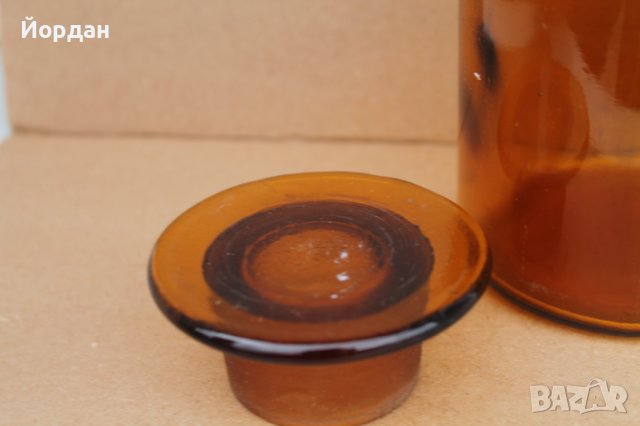 Аптекарско шише, снимка 5 - Антикварни и старинни предмети - 36735101