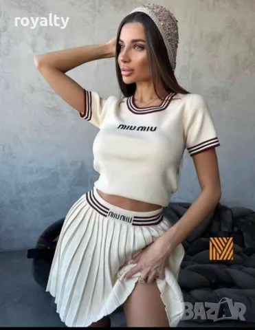 Miu Miu дамски комплект , снимка 4 - Комплекти - 49486692