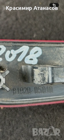 81920-05010. Заден рефлектор ляв задна броня за Тойота Авенсис T27 комби. 2016-2019, снимка 6 - Части - 54094798