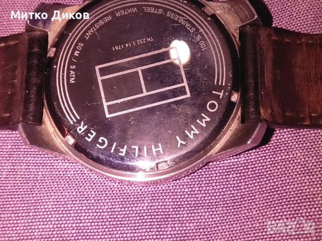 Tommy hilfiger watches 100% stainless steel water resistant  50m 5atm марков часовник , снимка 10 - Мъжки - 42792398