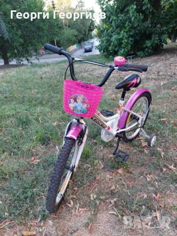 Детско колело за момиче, снимка 1