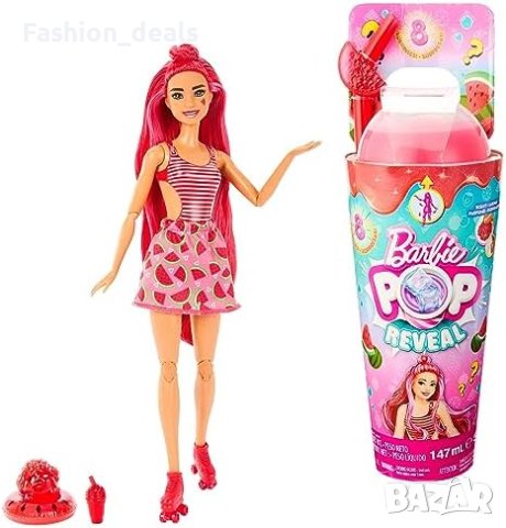 Нов комплект Barbie HNW43 Барби аксесоари слуз игра деца подарък коледa, снимка 1 - Кукли - 42238025