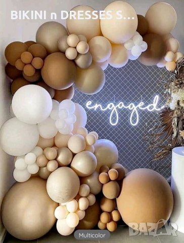 122 балона за украса /арка кръщене рожден ден сватба, снимка 1