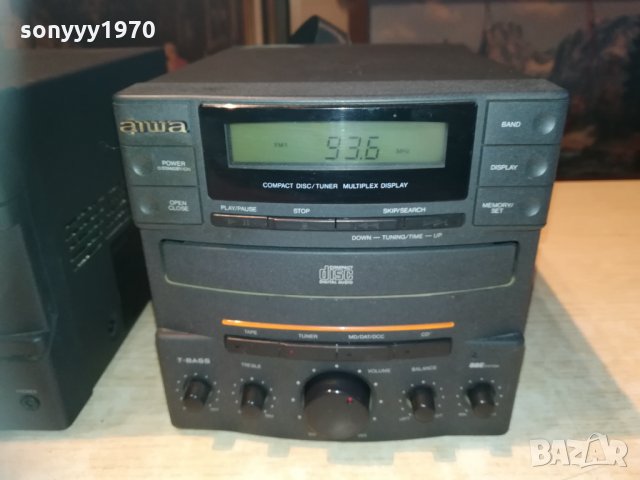 aiwa cd/reverse deck/tuner/ampli-made in japan 1001212120, снимка 4 - Ресийвъри, усилватели, смесителни пултове - 31378150