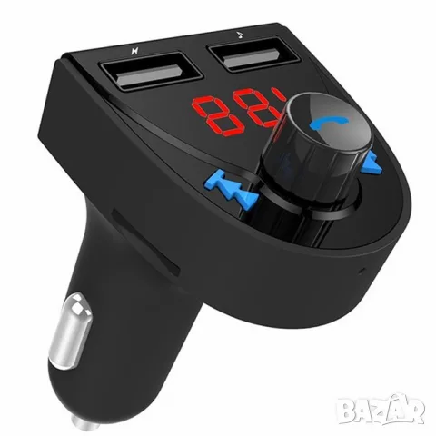 FM трансмитер 12V/24V с Bluetooth 5.0 PD 25W и 2 USB