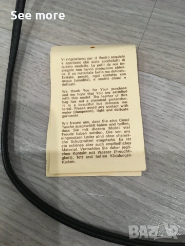 Винтидж мини чанта GOSCI Made In Italy, снимка 10 - Чанти - 54239954