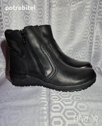 Дамски боти естествена кожа, снимка 2 - Дамски боти - 47939078