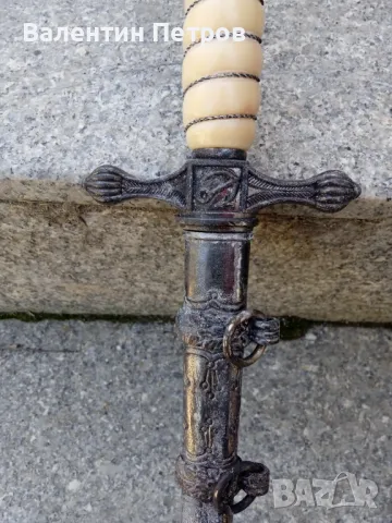 Немски морски кортик от ВСВ,черен петък!, снимка 6 - Антикварни и старинни предмети - 50035480