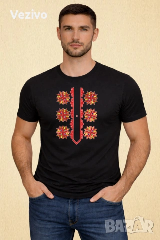 Осмолъчна звезда, снимка 2 - Тениски - 54077394