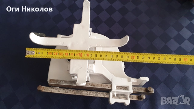 Старинен австрийски кантар L.Gruner, снимка 6 - Антикварни и старинни предмети - 51553405