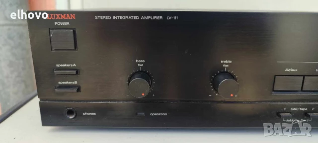 Стерео усилвател Luxman LV-111, снимка 5 - Ресийвъри, усилватели, смесителни пултове - 50444149