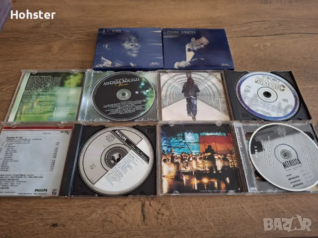 Дискове - B.B King, Frank Sinatra, Dj Bobo, Andrea Bocelli, Metallica, Mozart, снимка 2 - CD дискове - 49422534
