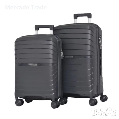 Комплект куфари Mercado Trade, 2бр., РР175, Различни цветове, снимка 5 - Куфари - 52250238