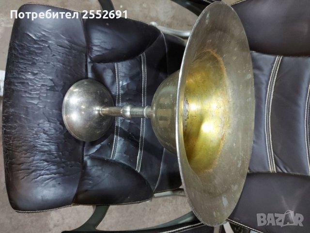 Посребрен съд , снимка 5 - Антикварни и старинни предмети - 39602621