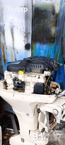 Продавам извънбордов д-л Johnson 8HP 4т, къс ботуш, обслужен, внос от Италия, снимка 5 - Воден транспорт - 51849081