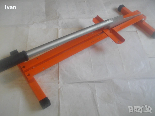 НОВА голяма масивна немска лостова ръчна ГИЛОТИНА РЕЗАЧКА ЗА ЛАМИНАТ 80 см/5,0 кг