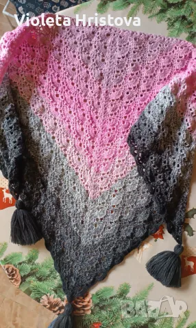 Дамски шал, снимка 2 - Шалове - 48742255