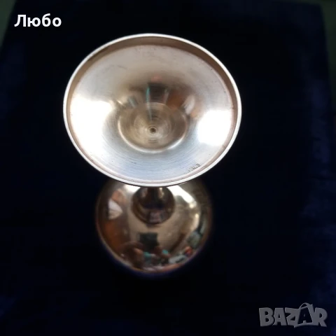 посребрени чаши за вино, снимка 5 - Чаши - 51202302