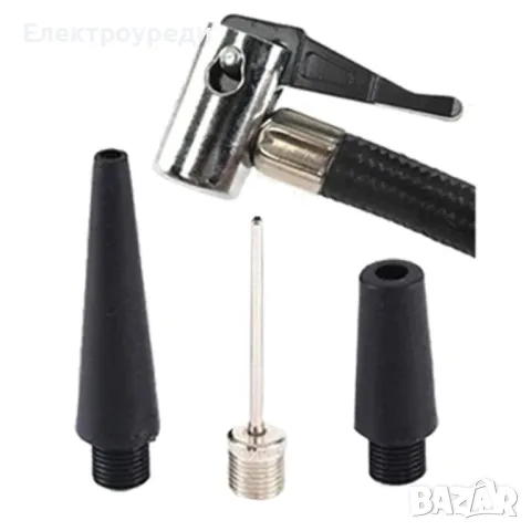 Универсален Компресор За Гуми WerkBull 12V с 3 Накрайника, снимка 3 - Други машини и части - 47618189